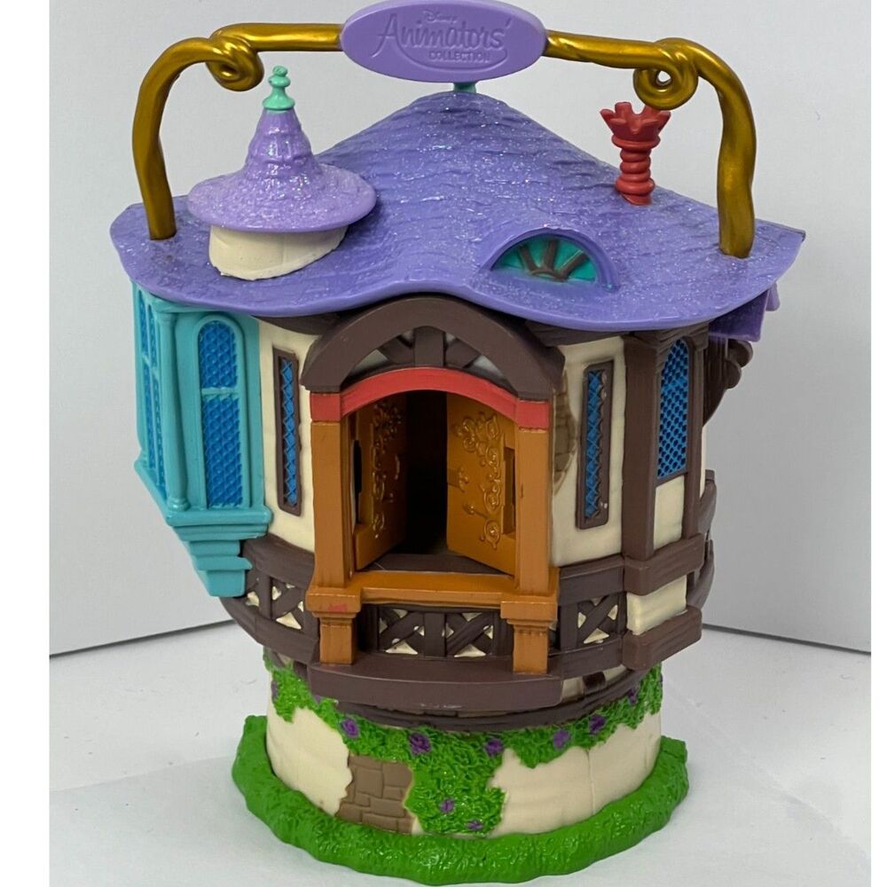 Disney Animator's Collection Littles Rapunzel Tangled Tower Case/shell only EUC